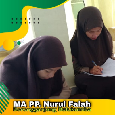 Manfaatkan Jam Istirahat, Siswa MA PP Nurul Falah Ini Persiapkan Diri untuk KSM Fisika 2022