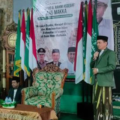 Jajaran Kemenag Sidrap Sukseskan Tabligh Akbar Gema Muharram PCNU Sidrap