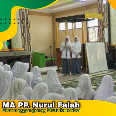 Kembali Gelar English Bootcamp, Ini Harapan Siswa MA PP Nurul Falah Bulukumba