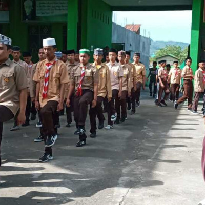 Rapatkan Barisan, Ponpes Al Mustaqim Gandeng Bhabinkamtibmas