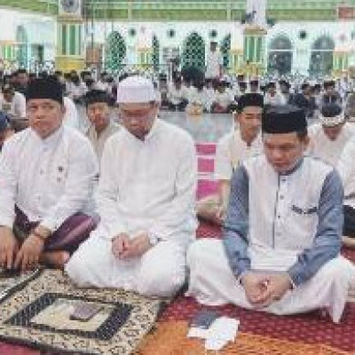 Kakan Kemenag Sidrap Beserta Jajaran Ikuti Doa dan Zikir Kebangsaan Peringati HUT RI