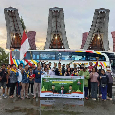 Kontingen Toraja Utara Siap Ramaikan Kemah Merdeka Toleransi