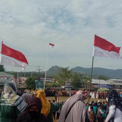 KUA Kecamatan Bontomarannu Turut Meriahkan Upacara Pembukaan Kemah Merdeka Toleransi