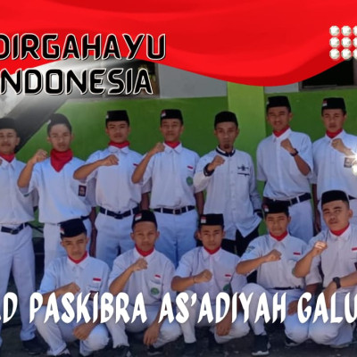 Tampil Luar Biasa, Ini Daftar Nama Skuad Paskibra MTs/MA PP. As’adiyah Galber