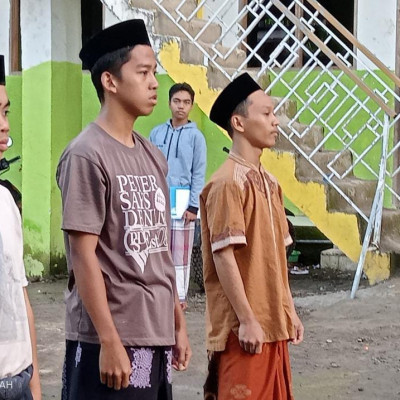 Siswa MA Ponpes As’adiyah Galung Beru Gelar Gladi Upacara