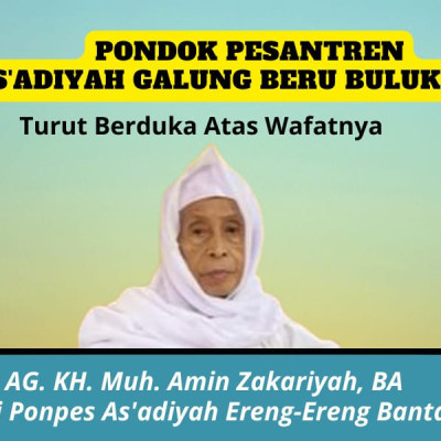 Ulama As’adiyah Berpulang, Ponpes As’adiyah Galung Beru Kembali Gelar Khataman