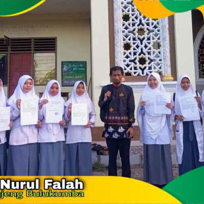 Siswa MA PP Nurul Falah Ikuti Ajang Nasional Festival Literasi Siswa Indonesia 2022