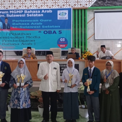 Siswa MAN 2  Makassar Wakili Sulsel pada Olimpiade Bahasa Arab di Tingkat Nasional