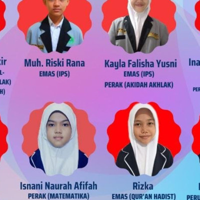 Tersugesti Branding Siswa MTsN Gowa Ramaikan Perolehan Medali Tingkat Nasional