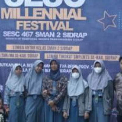 FEMC MA Mahad DDI Pangkajene Raih Prestasi di Ajang Festival Milenial se Kabupaten Sidrap