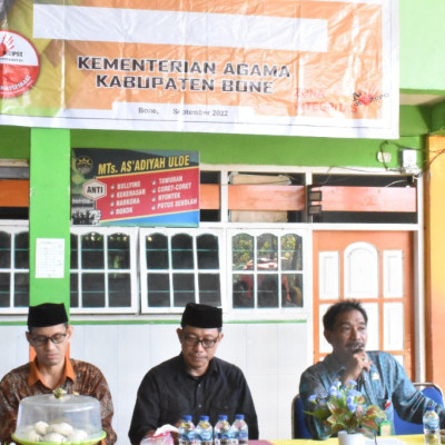 Tim Pokja Pembangunan ZI Kemenag Bone Kembali Lakukan Sosialisasi di Kecamatan