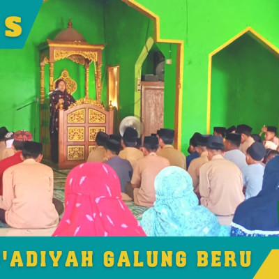 Usai Shalat Dzuhur, Siswa MTs PP As’adiyah Galung Beru Tampil Isi Kultum