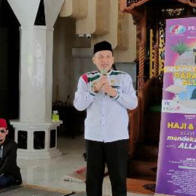 Lepas JCU PT. JRW, Kakan Kemenag Sidrap Ungkap Prestasi Sidrap Pada Pemberangkatan Jamaah Haji