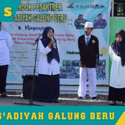 Pengawas Bina Madrasah Jadi Pembina Upacara di MTs PP As’adiyah Galung Beru