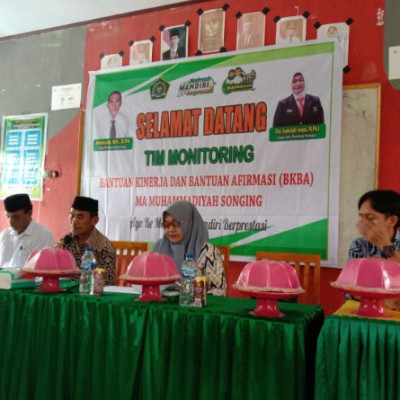 Kasi Penmad Kemenag Sinjai Pimpin Tim Monitoring BKBA MA Muhammadiyah Songing