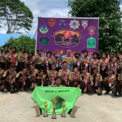 MTsN 4 Sinjai Juara III Umum Lomba Pramuka Penggalang Terampil IV (LP2T IV) Tahun 2022