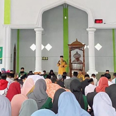 MAN Gowa Peringati Maulid Nabi, Shalawat Bergema di Masjid Besar Malakaji
