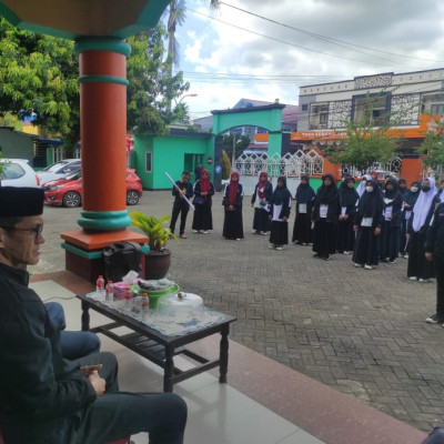 Dilepas Kemenag Bone, Santri Ponpes Al-Junaidiyah Biru Ikut Pospeda IX di Makassar