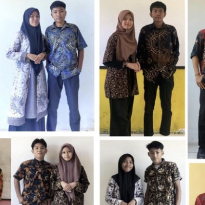 Peringati Hari Batik Nasional, MAN Luwu Timur Gelar Lomba Foto Berpasangan