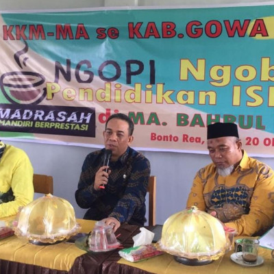 Kakan kemenag Gowa Apresiasi Keaktifan KKM-MA Gowa