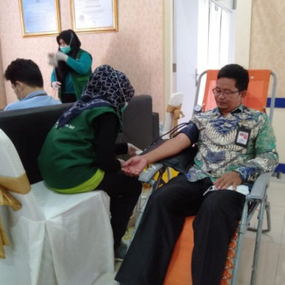 Sambut Hari Oeang, Kemenag Sinjai Apresiasi KPPN Sinjai Atas Aksi Donor Darah