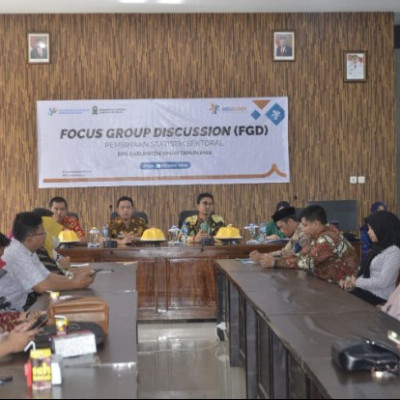 BPS Kab. Sinjai Gelar FGD Pembinaan Statistik Sektoral