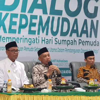 Hari Sumpah Pemuda, Kakan Kemenag Wajo Jadi Narasumber Dialog Kepemudaan