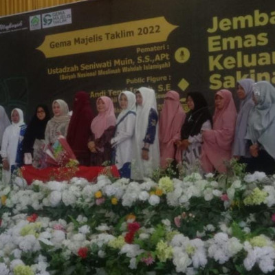 Pengurus MT Al Mulk KUA Pallangga Hadiri Gema Majelis Taklim Gowa