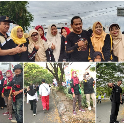 Kasubag TU Arahkan Tim Humas Kemenag Bulukumba Liput Jalan Santai Anti Mager