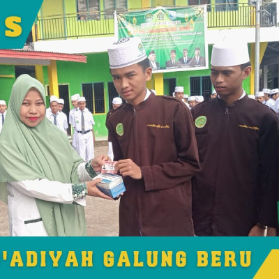 Santri Ponpes As’adiyah Galung Beru Terima KIA