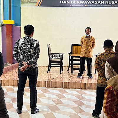 Kamad MTs Muhammadiyah Malua Beberkan Program Saat Pimpin Apel