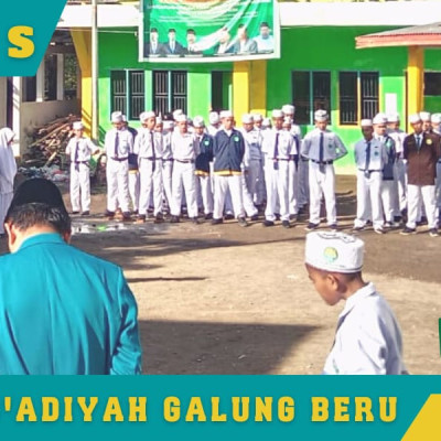 Didukung Kamad,  Pembina Pramuka MTs As’adiyah Galung Beru Teteskan Airmata