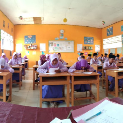 Hari Pertama PAS 2022 Di Madrasah Ungu