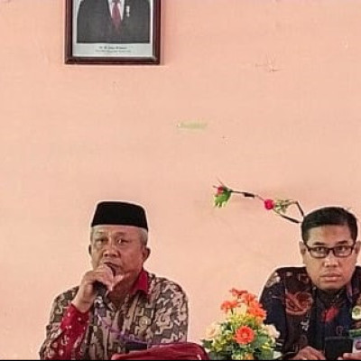 MTsN 1 Bone Gelar Rapat Koordinasi dengan Pengawas Madrasah