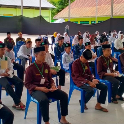 Tingkatkan Kapasitas, Ketua OSIP Ponpes As’adiyah Galung Beru Ikuti Kaderisasi NU