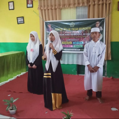  MTs. Al- Falah Arungkeke Adakan Lomba Syarhil Qur'an Dalam Menyemarakka PORSENI 