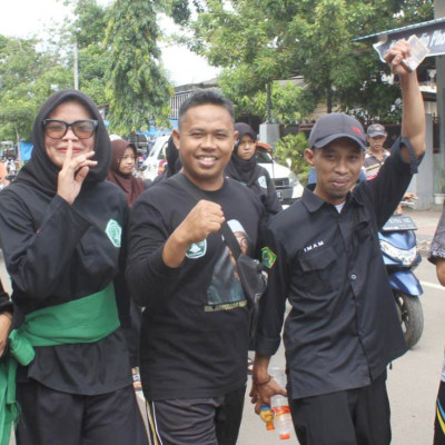 Humas As’adiyah Galung Beru Reunian Pesilat Pagar Nusa di HAB Kemenag Ke-77