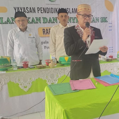 Yapendis Lantik Kepala MTs. Suli Periode 2023-2027