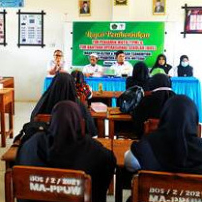 Rapat Pembentukan Tim Penjamin Mutu Madrasah dan Tim Bos
