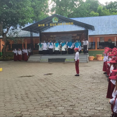 MIN 1 Bulukumba, Tanamkan Sikap Nasionalisme Melalui Upacara Bendera