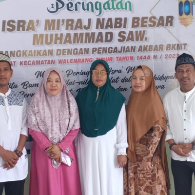 Peringatan Isra' Mi'raj Di Kec. Walenrang Timur Berjalan Sukses