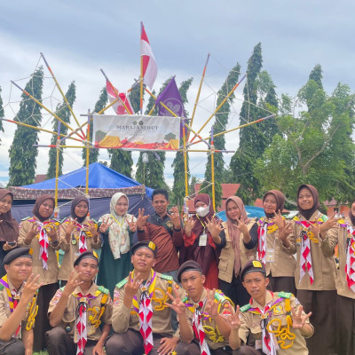 Baden Powell’s Day Batu Loncatan Pertama Pasca COVID-19 Untuk Eskul Pramuka MAN 3 Bone