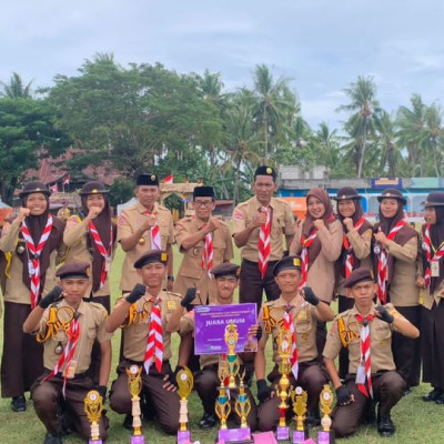 Pramuka MAN 1 Bone Juara Umum Kemah Boden Powell's Day