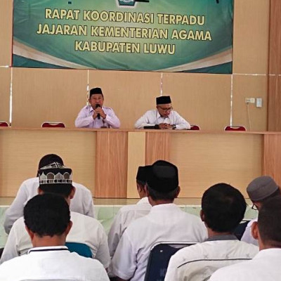 Kemenag Luwu Gelar Sosialisasi Juknis Penyelenggaraan Asesmen Madrasah