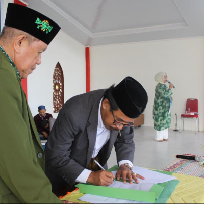 Perkuat Kaderisasi, As’adiyah Galung Beru Teken MoU dengan PCNU Bulukumba