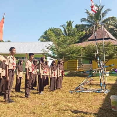 Gelar PERSAMI, Katana Scout MTsN 4 Bulukumba Bakar Semangat Anggota Muda