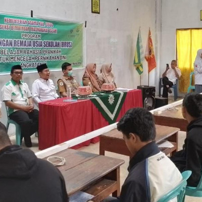 Bimas Islam Kemenag Gowa Gelar BRUS Angkatan lV di SMA Muhammadiyah Malino