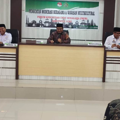 Kakanwil Kemenag Sulsel Hadiri Penguatan Moderasi Beragama Di Kab. Luwu