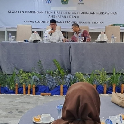 Gelar Bimtek di Makassar, Bidang Urais Cetak 80 Fasilitator Bimwin se Sulsel