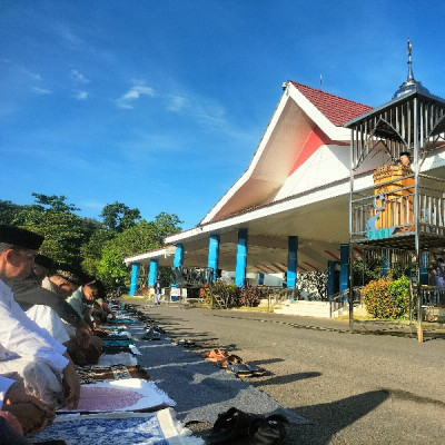 Khatib Shalat Id, Kakankemenag Maros Pesan Jaga Persaudaraan